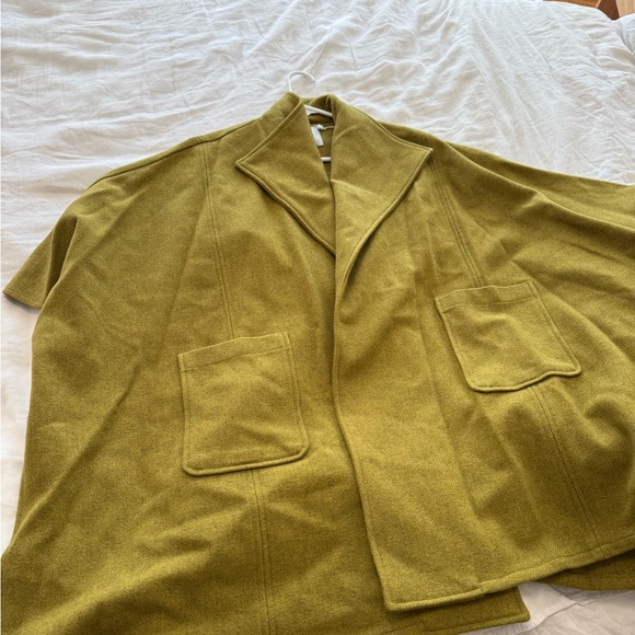 Nica Wool Coat (Pistachio) by Rotunda - Picture 6 of 7
